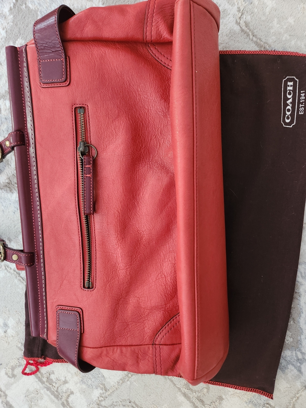 Authentic Coach Leather Satchel – Style 9749 – Excellent Condition Y2K - Picture 7 of 8